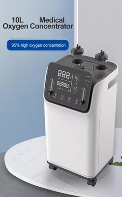 10L Koncentrator oddechowy z tlenem System ciągłego przepływu tlenu